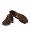 Zapatos deportivos de mujer 6104 bufo café combinado