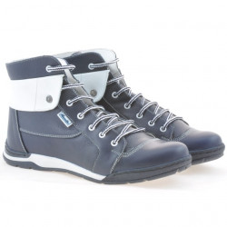 Botas de hombre 421 índigo+blanco
