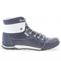 Botas de hombre 421 índigo+blanco