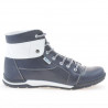 Botas de hombre 421 índigo+blanco