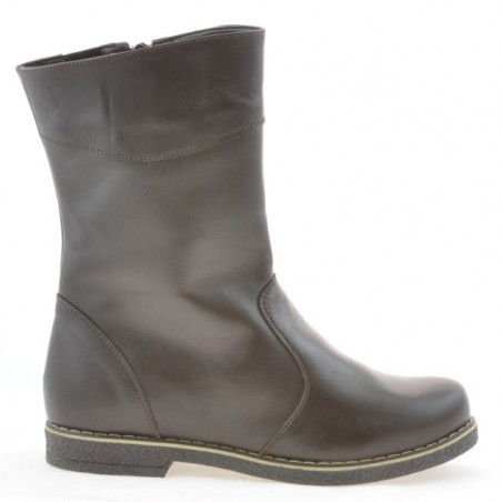 Botines de mujer 3259xxl café