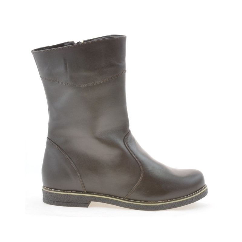 Botines de mujer 3259xxl café