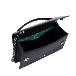 Bolso de hombro para mujer 057g 01 negro