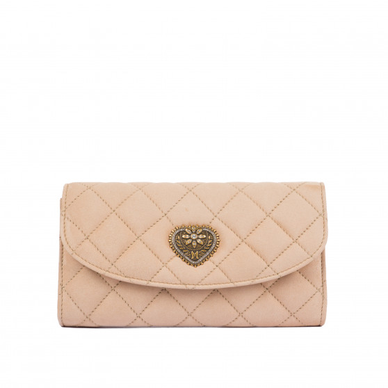 Bolso de mujer de hombro 048g camoscio nude