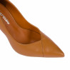 Zapatos elegantes para dama 1330 marrón coñac