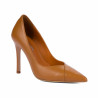 Zapatos elegantes para dama 1330 marrón coñac