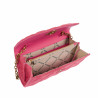 Bolso de hombro para mujer 048g gamuza rosa barbie