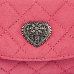 Bolso de mujer de hombro 048g 01 ante rosa barbie