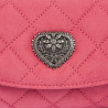 Bolso de mujer de hombro 048g 01 ante rosa barbie