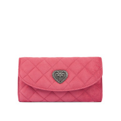 Bolso de mujer de hombro 048g 01 ante rosa barbie