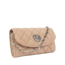 Bolso de hombro para mujer 048g 01 ante nude