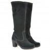 Botas de mujer 3258 negro ante