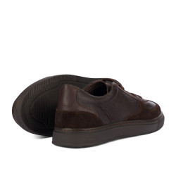 Zapatos casuales/deportivos para hombre 998 chocolate combinado