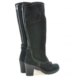 Botas de mujer 3258 negro ante