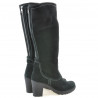 Botas de mujer 3258 negro ante
