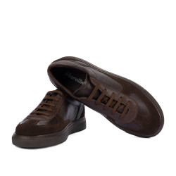 Zapatos casuales/deportivos para hombre 998 chocolate combinado