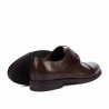 Zapatos elegantes para hombre 9008 a café