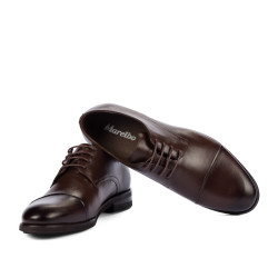 Zapatos elegantes para hombre 9008 a café