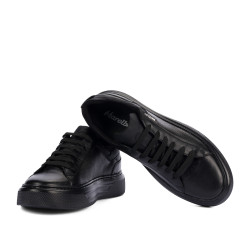 Zapatillas deportivas hombre 9003 negro combinado