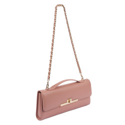 Bolso de mujer de hombro 054g rosa