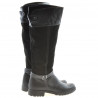 Botas de mujer 3225 negro combinado
