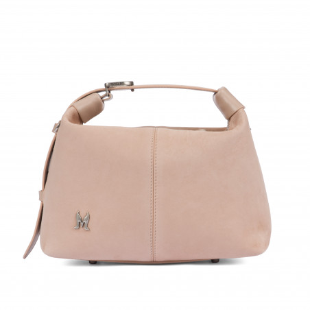 Bolso de mano para dama 037-1g 01 camoscio nude