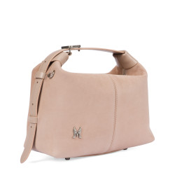Bolso de mano para dama 037-1g 01 camoscio nude