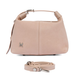 Bolso de mano para dama 037-1g 01 camoscio nude