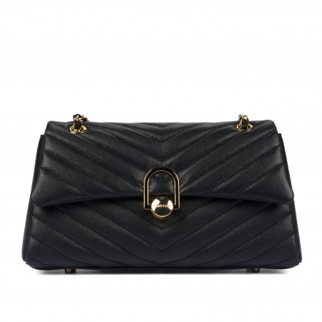 Bolso de mujer de hombro 052g negro