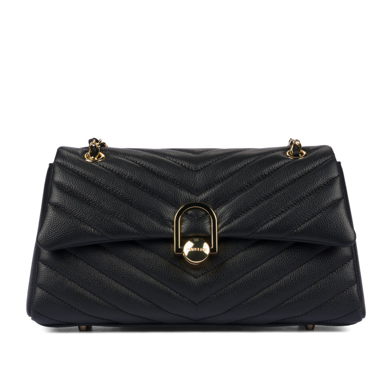 Bolso de mujer de hombro 052g negro