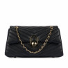 Bolso de mujer de hombro 052g negro