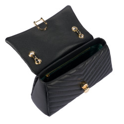 Bolso de mujer de hombro 052g negro