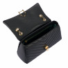 Bolso de mujer de hombro 052g negro