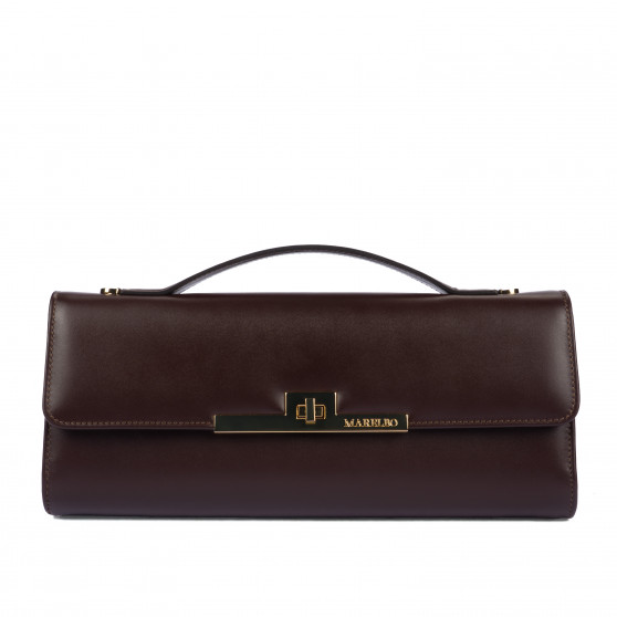 Bolso de mujer de hombro 054g testa di moro