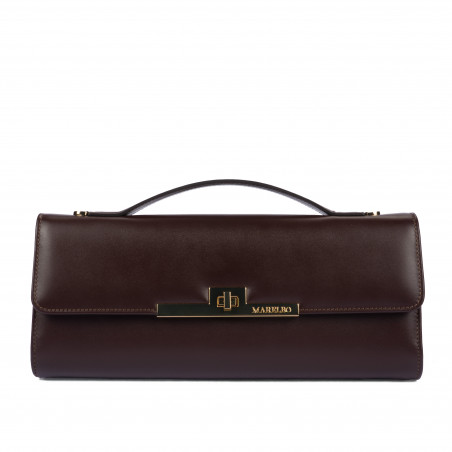 Bolso de mujer de hombro 054g testa di moro