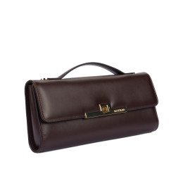 Bolso de mujer de hombro 054g testa di moro