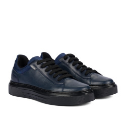 Zapatillas deportivas hombre 9003 índigo combinado