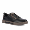 Zapatos casuales para hombre 982 negro combinado-k
