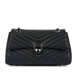 Bolso de mujer de hombro 052g 01 negro
