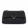 Bolso de mujer de hombro 052g 01 negro