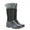 Botas mujer 3224 negro combinado