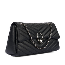 Bolso de mujer de hombro 052g 01 negro