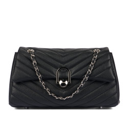 Bolso de mujer de hombro 052g 01 negro