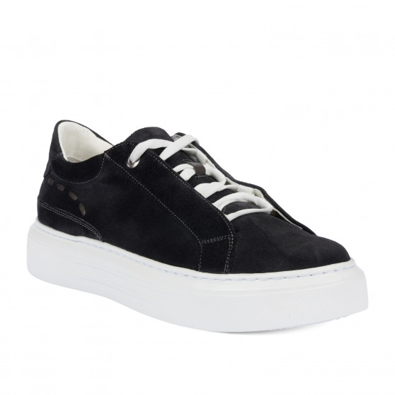Zapatillas deportivas hombre 9004 gris combinado