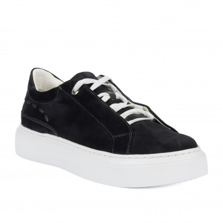 Zapatillas deportivas hombre 9004 gris combinado