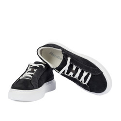 Zapatillas deportivas hombre 9004 gris combinado