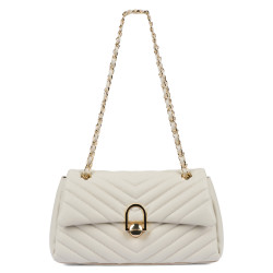 Bolso de mujer de hombro 052g panna