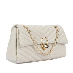 Bolso de mujer de hombro 052g panna