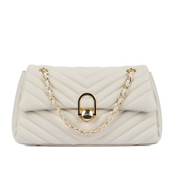 Bolso de mujer de hombro 052g panna