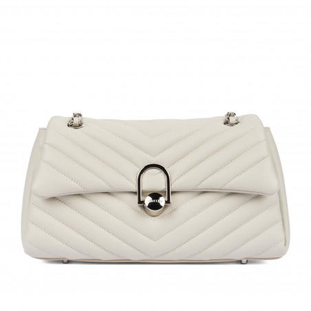 Bolso de mujer de hombro 052g 01 panna